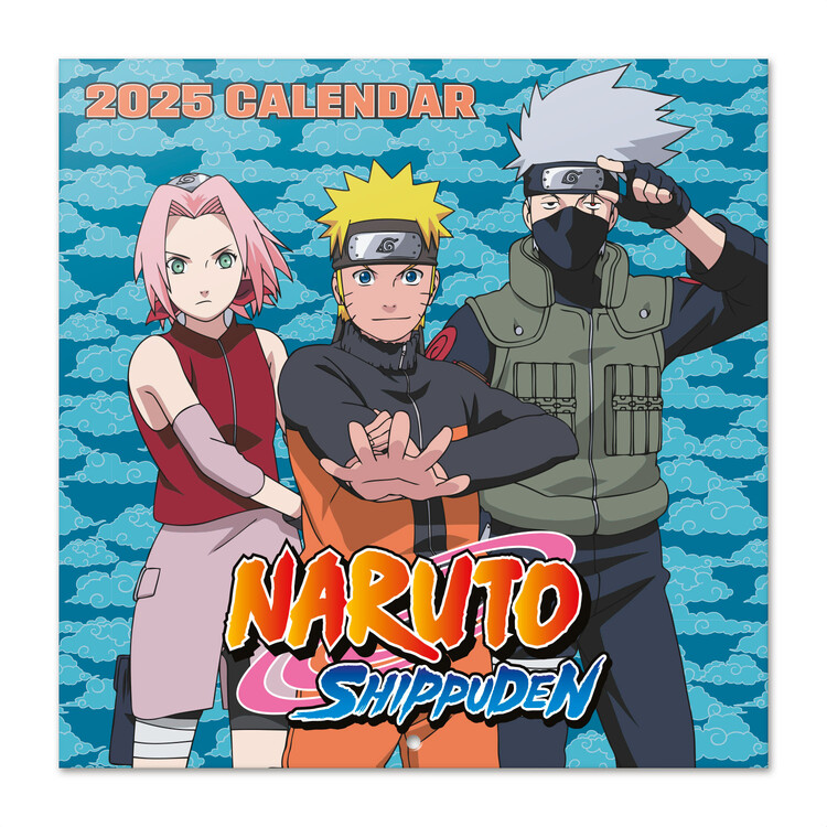 Kalendář 2027 Naruto