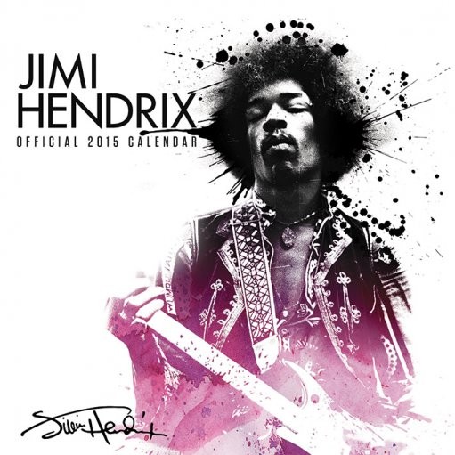 Naptár 2027 Jimi Hendrix