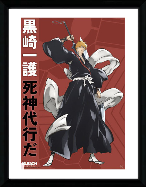 Rámovaný plakát Bleach TYBW - Ichigo