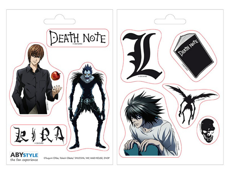 Klistremerker Death Note