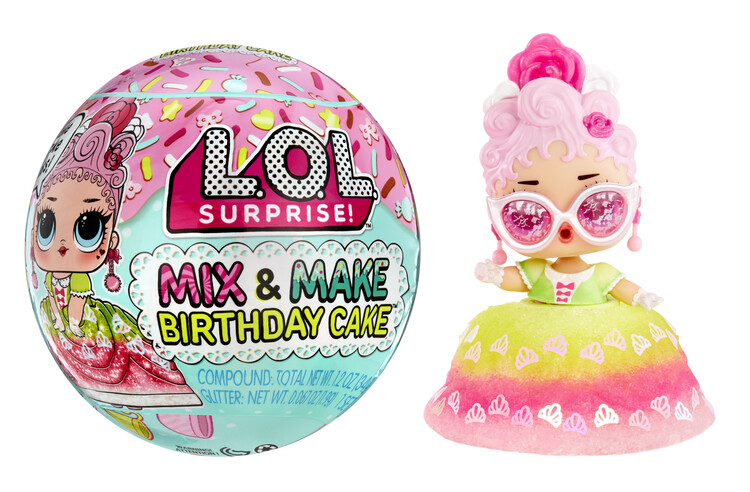 L.O.L. Surprise! - Birthday Doll With Cake, 8 cm