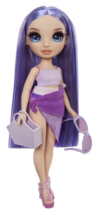 Rainbow High - Fashion Swimsuit Doll - Violet Willow, 28 cm