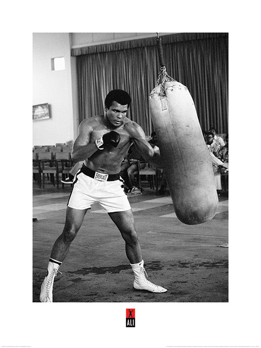 Art Print Muhammad Ali - Punch Bag