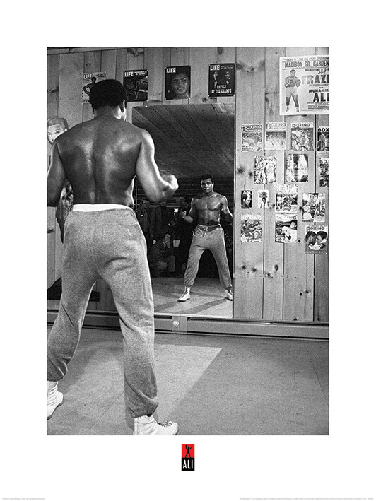 Kunstdruk Muhammad Ali - Mirror