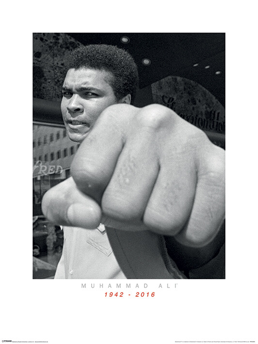 Kunstdruk Muhammad Ali Commemorative - Punch