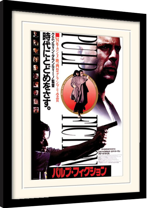 Zarámovaný plagát Pulp Fiction - Oriental