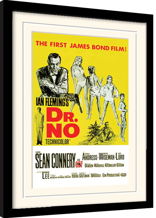 Obraz na zeď - James Bond - Dr No Yellow