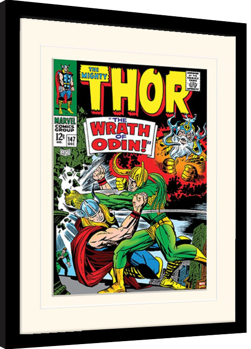 Poster incorniciato Thor - Wrath of Odin