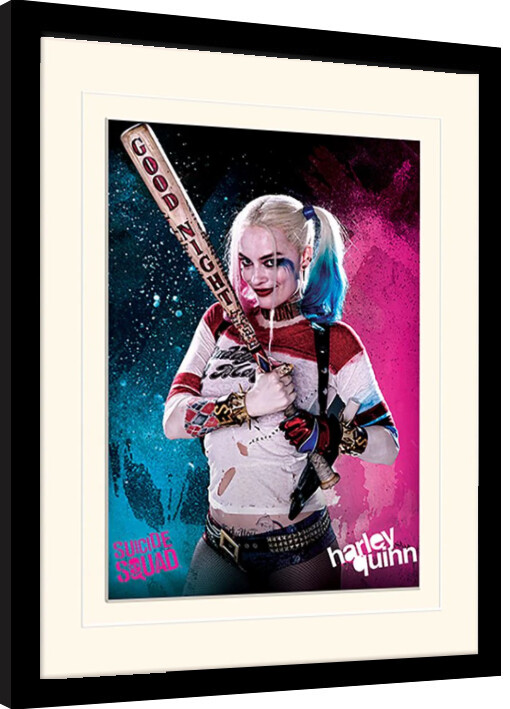 Ingelijste poster Suicide Squad - Harley Quinn
