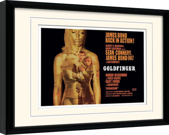 Obraz na zeď - James Bond - Goldfinger Projection, 44.5x34.3 cm