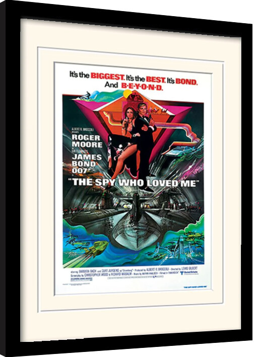 Poster incorniciato James Bond - Spy Who Loved Me