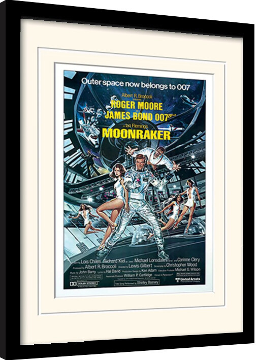 Poster enmarcado James Bond - Moonmaker