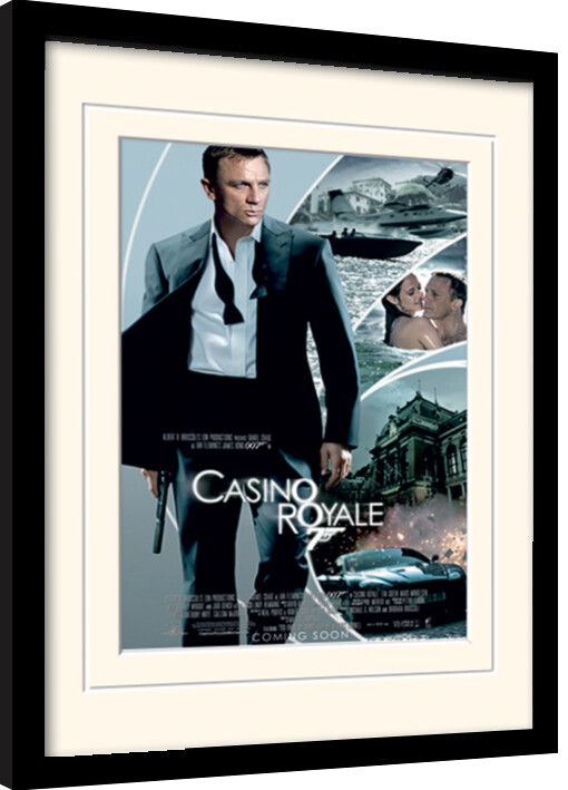 Poster enmarcado Casino Royale