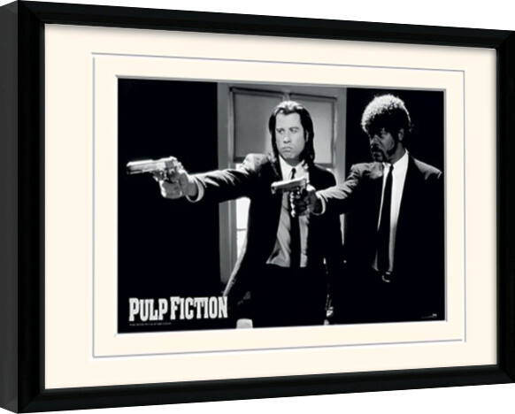 Keretezett poszter Pulp Fiction - Guns