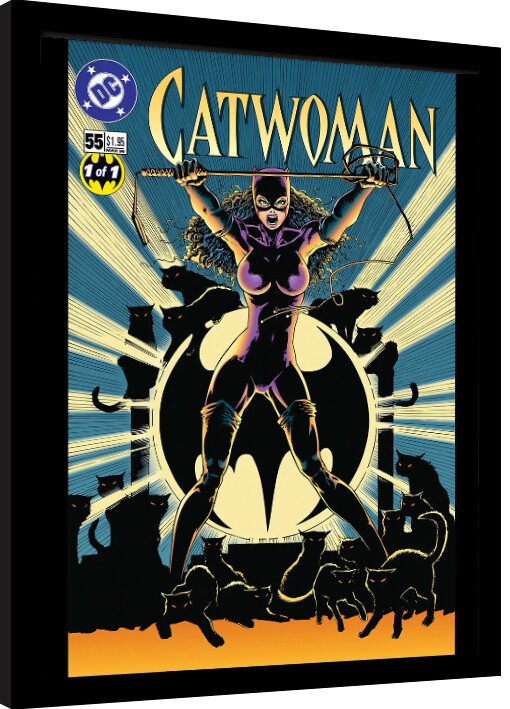 Obraz na zeď - Batman - Catwoman, 34.3x44.5 cm