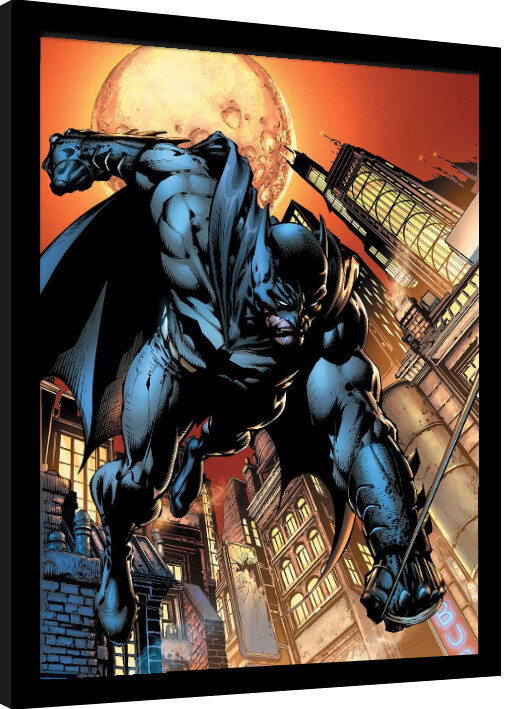 Obraz na zeď - Batman - Batman Swinging, 34.3x44.5 cm
