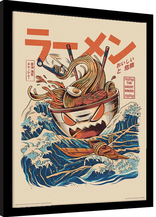 Gerahmte Poster lustrata - Great Ramen