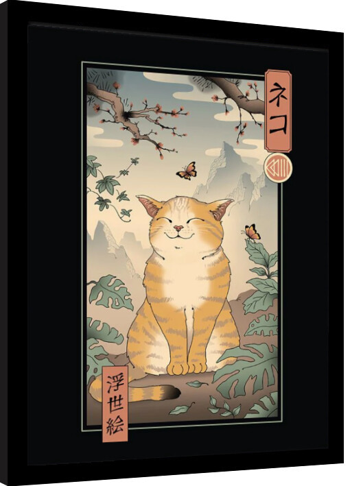 Gerahmte Poster Vincent Trinidad - Edo Cat