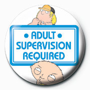 Button Family Guy (Adult Supervis
