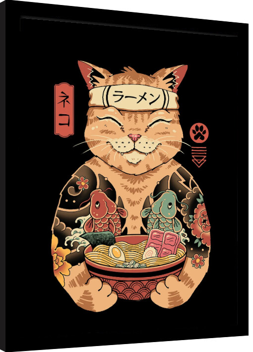 Poster incorniciato Vincent Trinidad - Catana Ramen