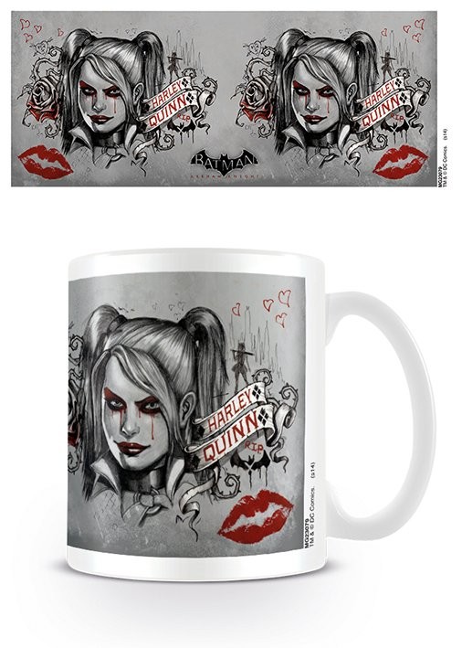 Tazza Batman Arkham Knight - Harley Quinn