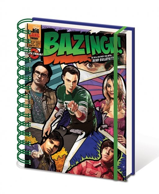 Zápisník Big Bang Theory A5 - Comic