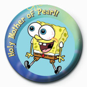 Badge SPONGEBOB - pearl