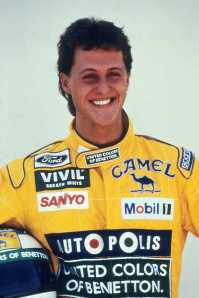 Fotografie Michael Schumacher, 26.7x40 cm