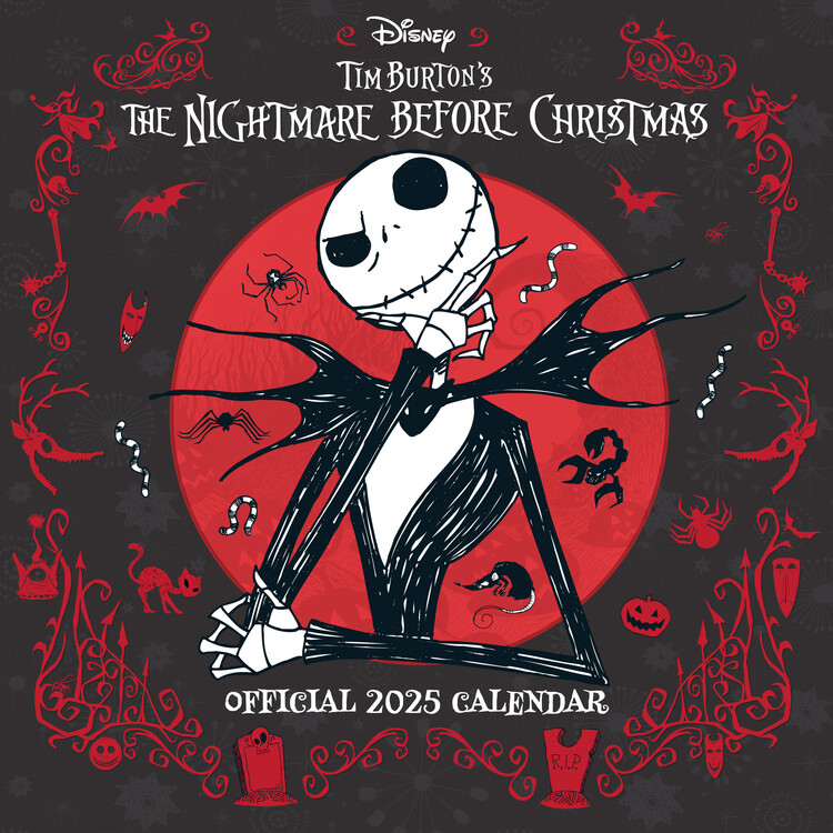 Calendario 2027 The Nightmare Before Christmas