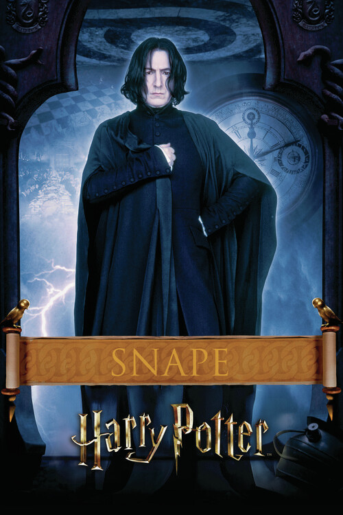 Umělecký tisk Harry Potter - Snape, 26.7x40 cm