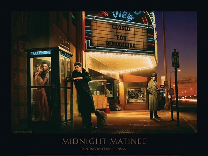 Kunstdruck Midnight Matinee - Chris Consani