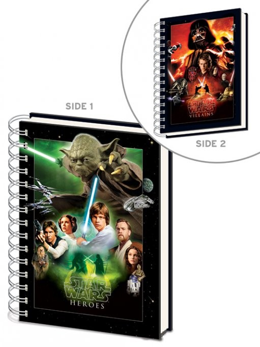 Cuaderno Star Wars - Choose a side A5