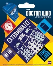 Samolepky Doctor Who - Exterminate