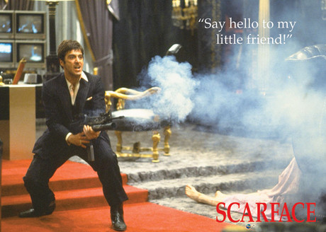 Poster incorniciato Scarface - Say Hello to My Little Friend