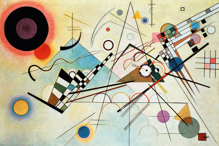 Plakát, Obraz - Wassily Kandinsky - Composition VIII.