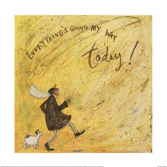 Művészeti nyomat Sam Toft - Everything(s Going My Way Today!