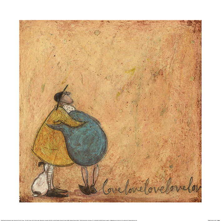 Kunsttrykk Sam Toft - Love love love