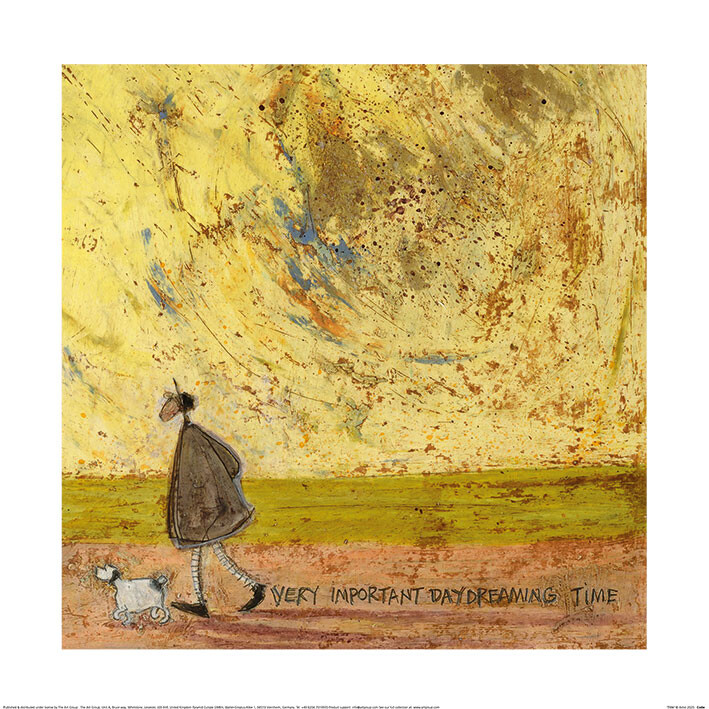 Umělecký tisk Sam Toft - Very Important Daydreaming Time, 40 × 40 cm