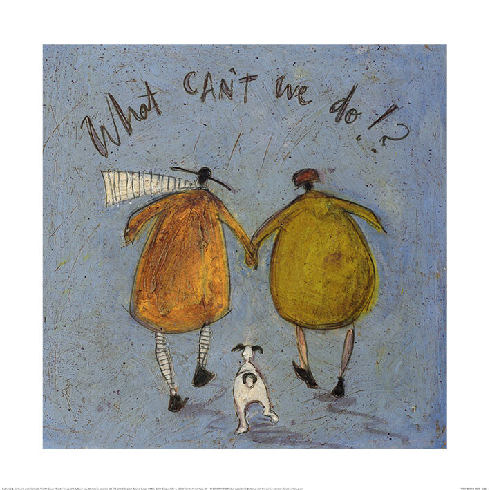 Umělecký tisk Sam Toft - What Can't We Do!?, 40 × 40 cm