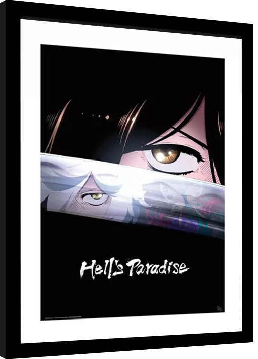 Gerahmte Poster Hell‘s Paradise - Teaser Art S1