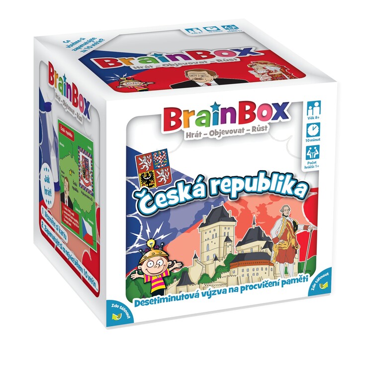 Desková hra BrainBox - Česká republika, CZ