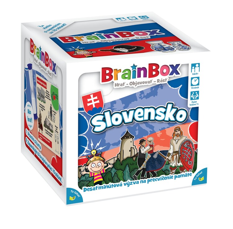 Desková hra BrainBox - Slovensko, SK