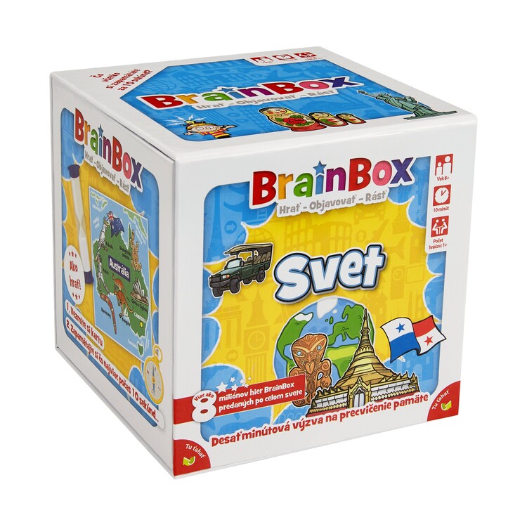 Desková hra BrainBox - svet SK, SK