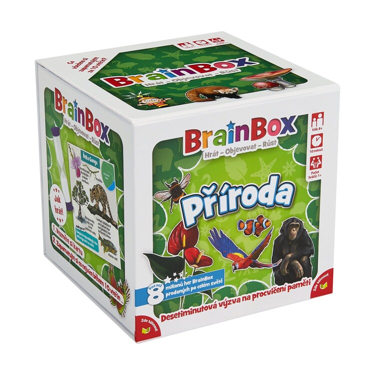 Desková hra BrainBox - příroda, CZ