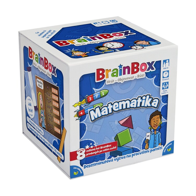 Desková hra BrainBox - matematika, CS