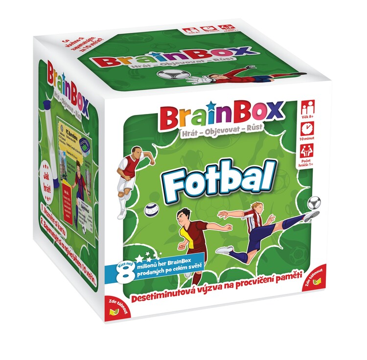 Desková hra BrainBox - fotbal, CS