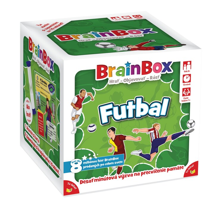 Dosková hra BrainBox - futbal SK