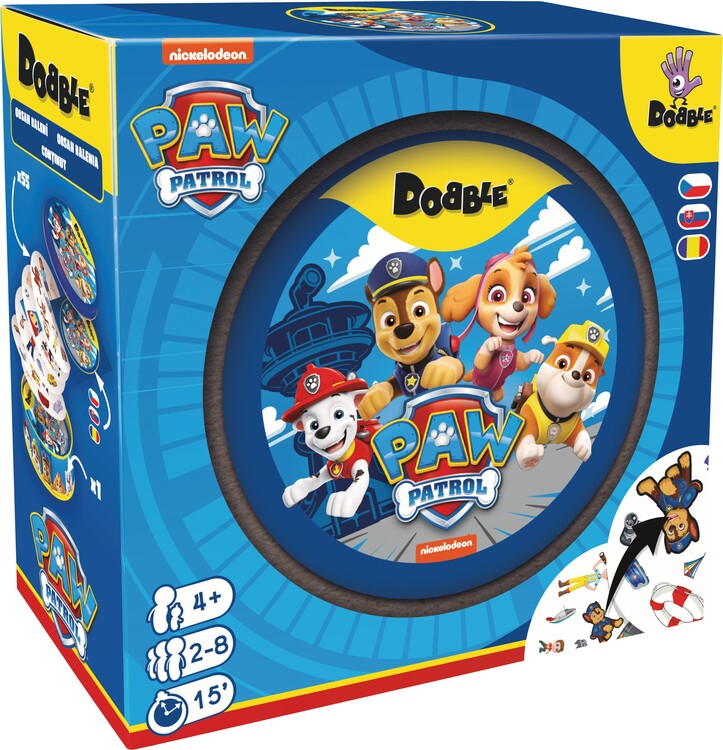 Desková hra Dobble Paw Patrol, CS, SK, RO