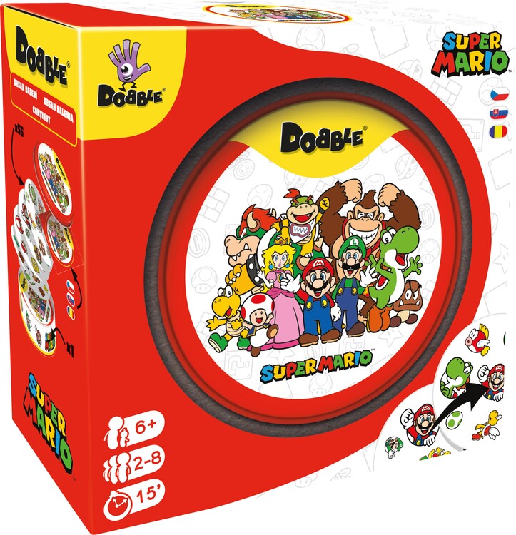 Desková hra Dobble Super Mario, CS, SK