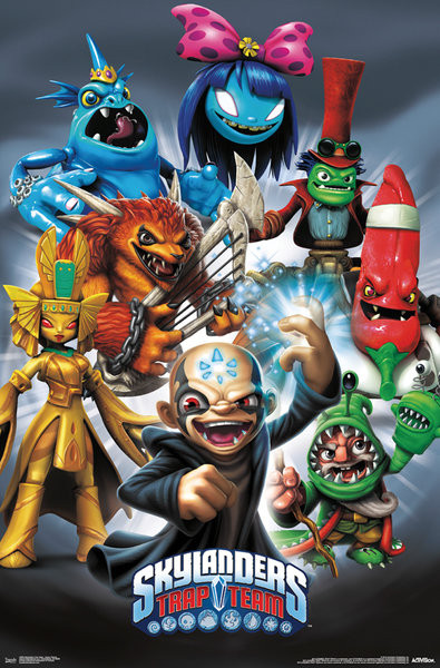 Poster Skylanders Trap Team - Baddies